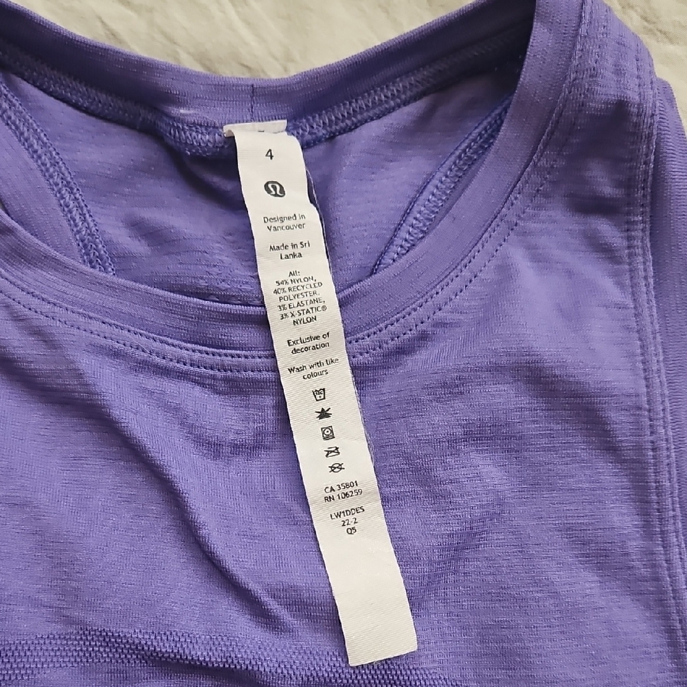 Lululemon Swiftly Tech Racerback Tank Top - Picture 2 of 4